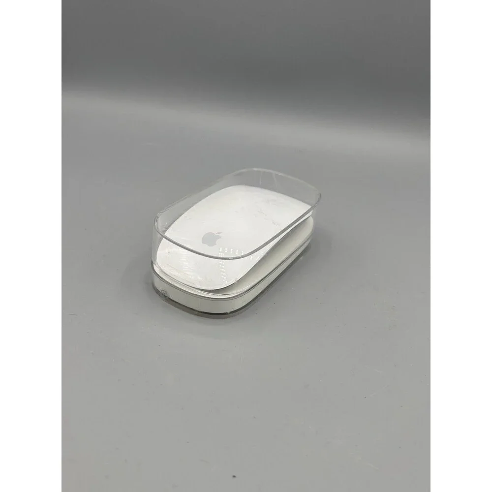 Apple Magic A1296 White Multi-Touch Surface Bluetooth Wireless Laser Mouse NEW